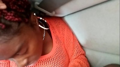 porking thot in car..