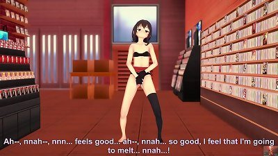 19-Year-Old Megumin Cosplayer hotties Herself in a sensual demonstrate